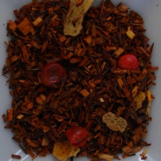 vente thé noël Boîte de 100 g de thé rouge aromatisé en feuilles