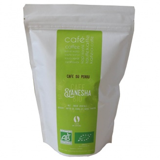 cafe grains yanesha pérou bio