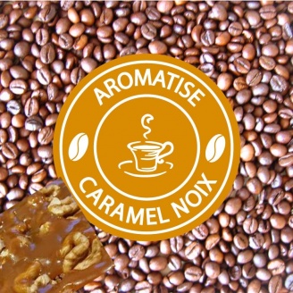 cafe grains arome caramel noix