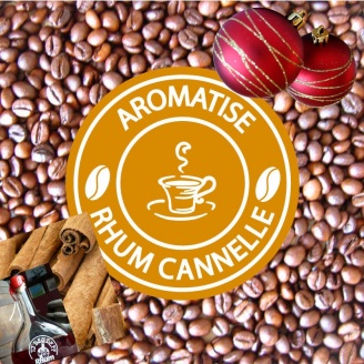 cafe grains de noel aromatise rhum cannelle