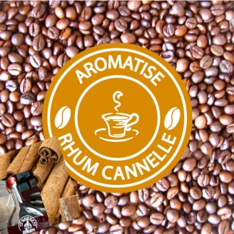 vente cafe grains de noel arome rhum cannelle