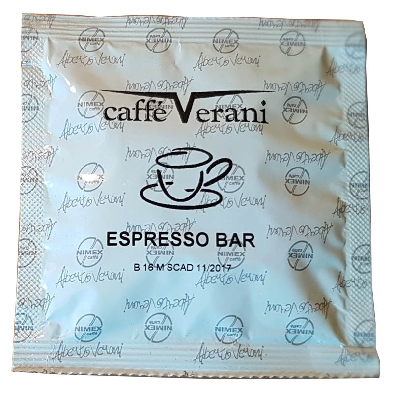 dosette ESE espresso bar vérani 