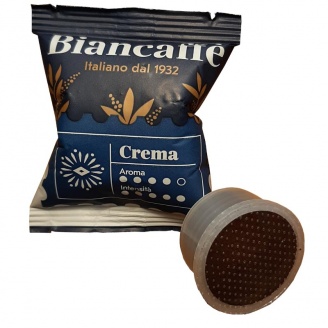 capsule crema biancaffe compatible lavazza espresso