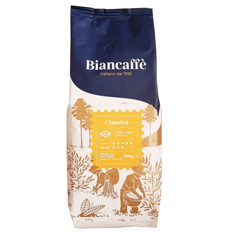 Café en grains - Café Soave Biancaffe 1kg - Café Court