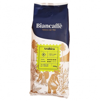 arabica 100% biancaffe café Grains café court