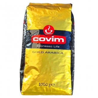 café grains gold arabica covim