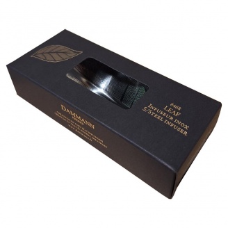 Leaf passe thé infuseur inox dammann