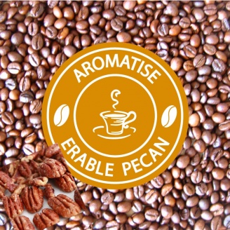 vente cafe grains aromatise erable noix de pecan