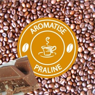 vente cafe grains aromatise praline