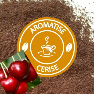 achat cafe moulu aromatise cerise